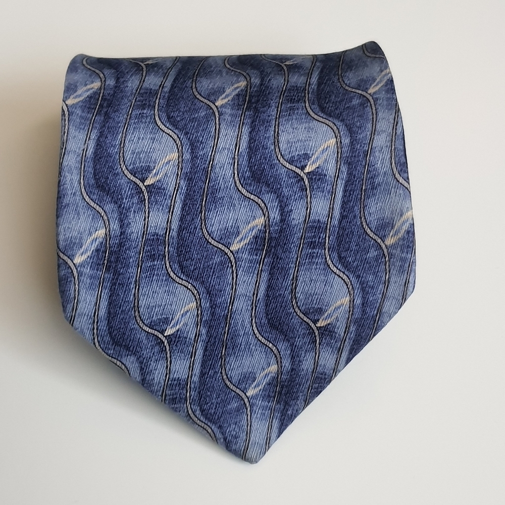 4/$12 Silk Tie Sale - Enrico Guccini Silk Tie Handmade Paris Rome Beverly Hills